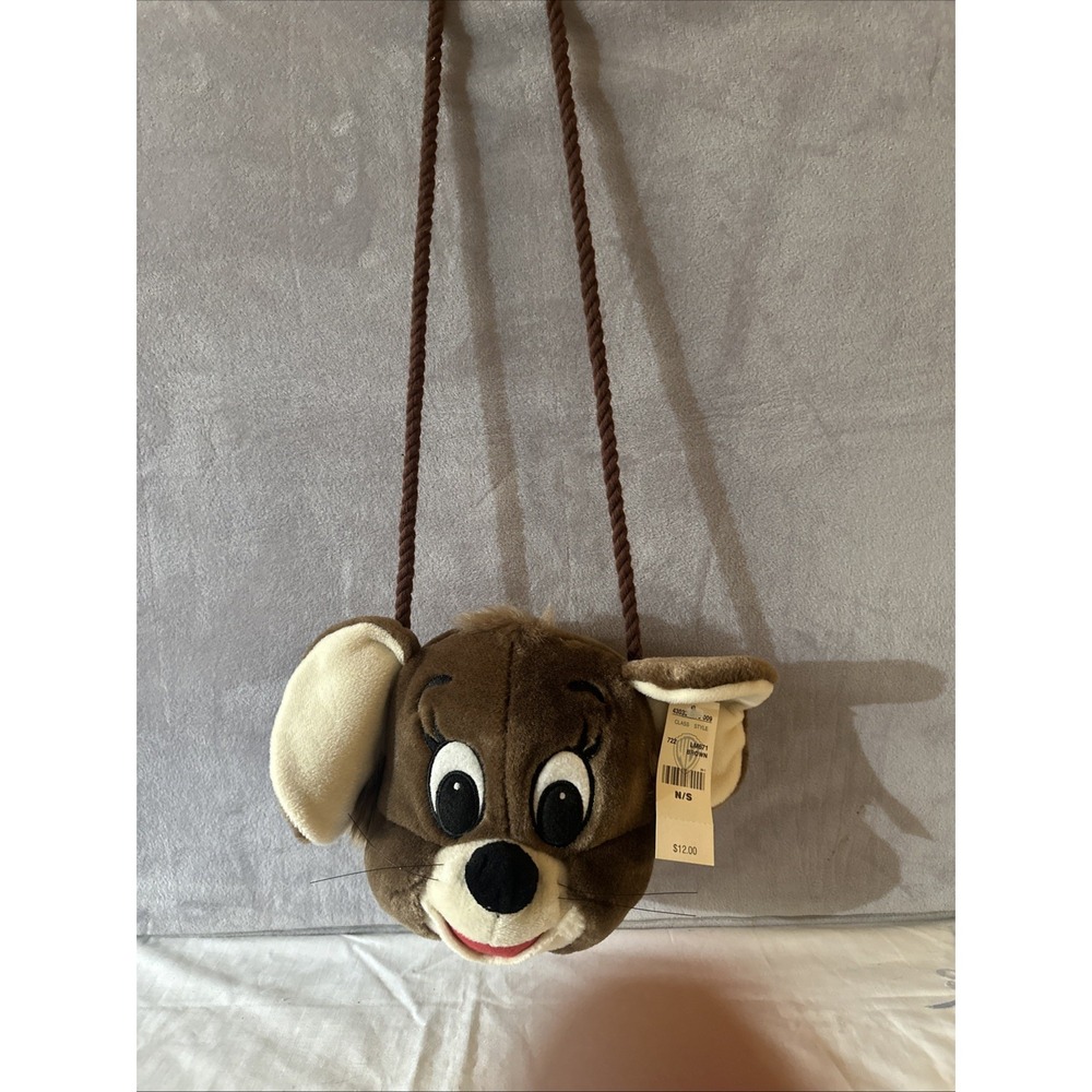 Vintage 1997 Warner Bros. Studio Store Kids Tom and Jerry  Bag/Purse NEW W/ Tags